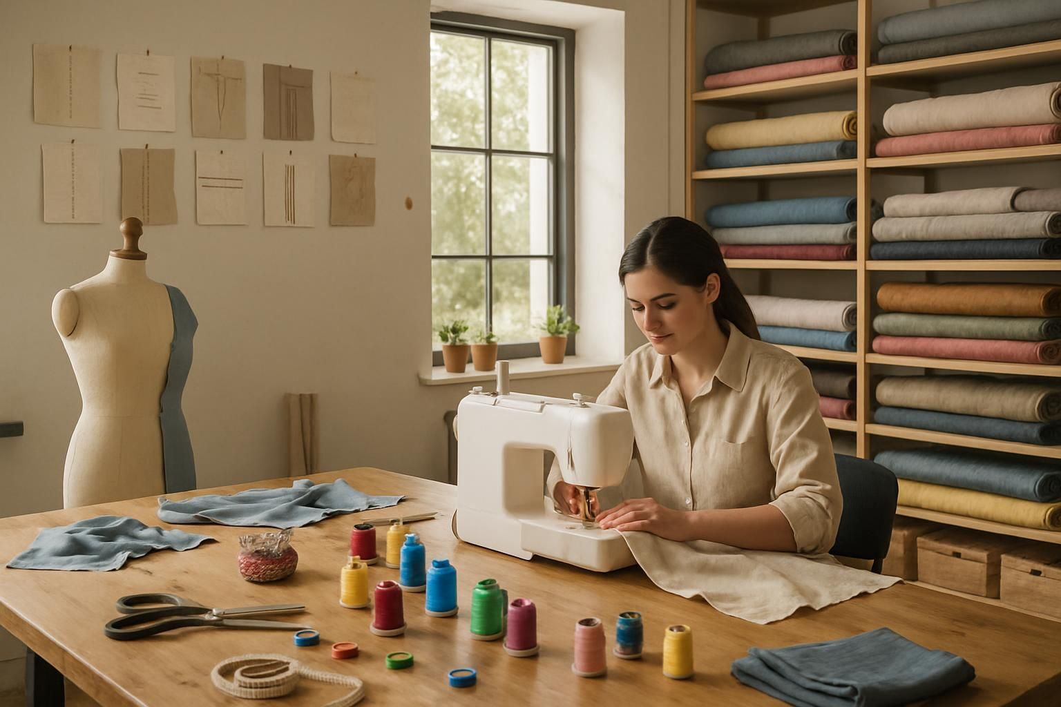 Découvrez notre formation couture éligible au CPF et apprenez la couture professionnelle. Obtenez de nouvelles compétences, améliorez votre savoir-faire et boostez votre carrière grâce à un cursus reconnu et accessible via votre Compte Personnel de Formation.