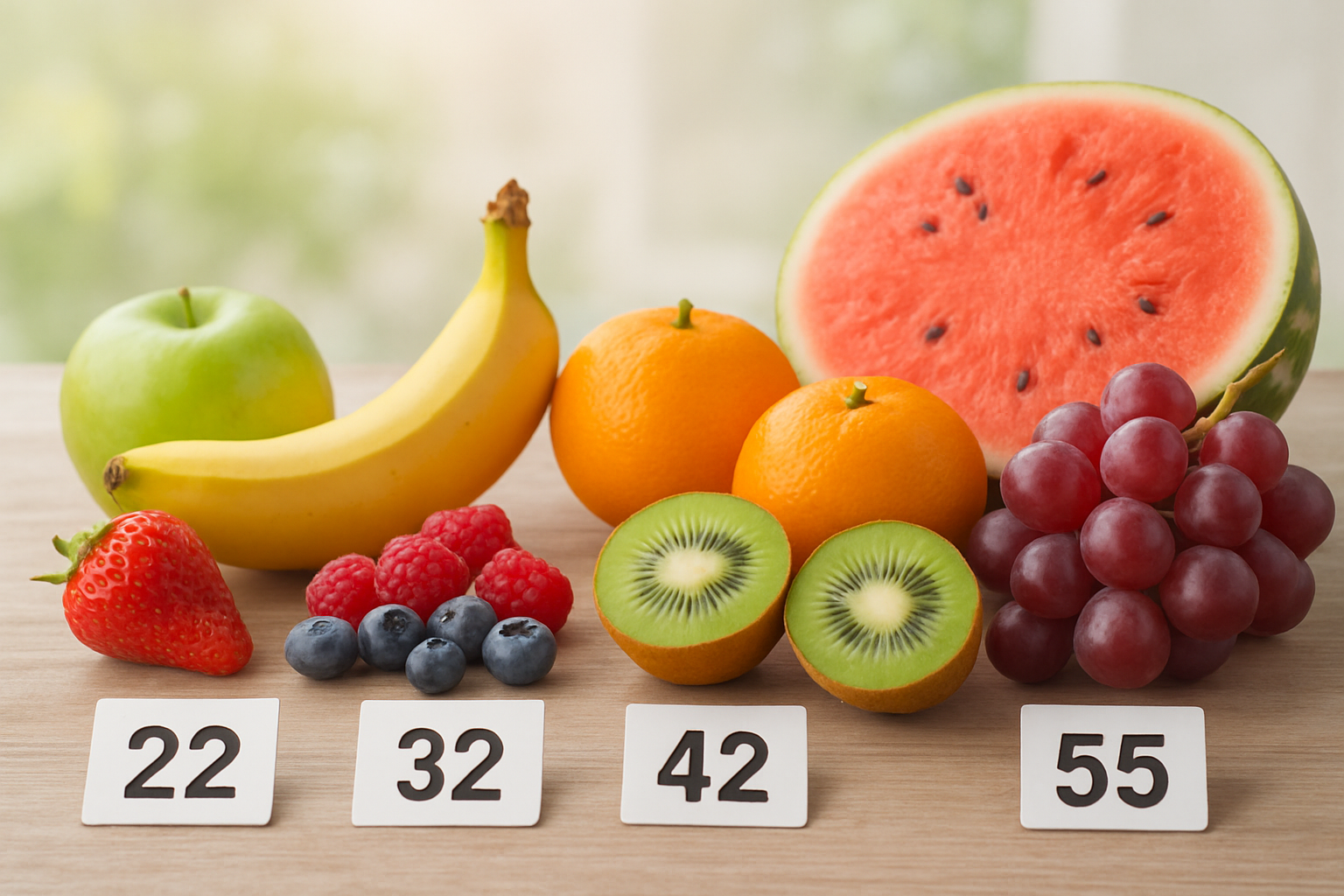 découvrez notre liste des meilleurs fruits à indice glycémique bas pour aider à réguler votre glycémie naturellement et savourez des fruits sains au quotidien.