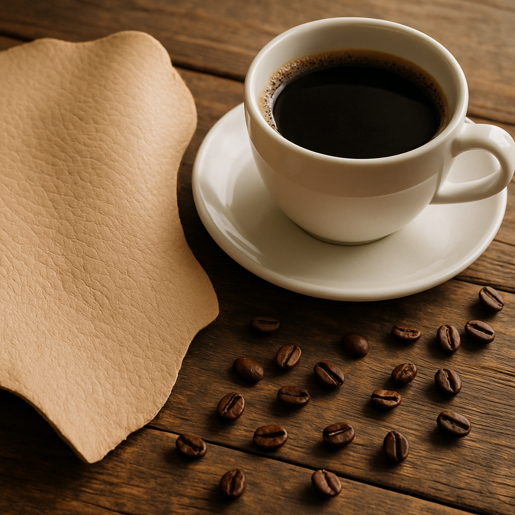 apprenez à teindre naturellement le cuir avec du café pour un effet patiné unique et durable. une méthode écologique et facile à réaliser chez vous.