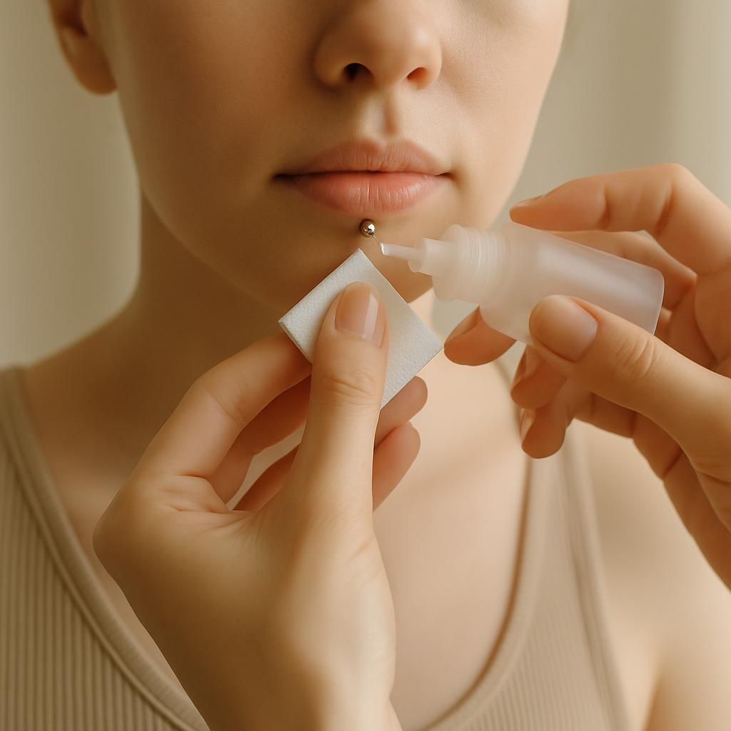 découvrez tout sur le labret piercing vertical : apprenez son emplacement précis, la procédure de pose et les conseils essentiels pour un entretien optimal.