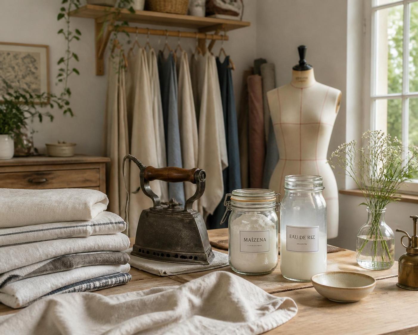 découvrez des recettes naturelles pour amidonner votre tissu et lui donner plus de rigidité tout en respectant l'environnement.